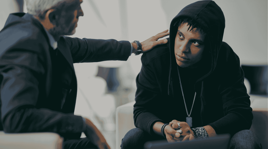 Getting treatment for young men